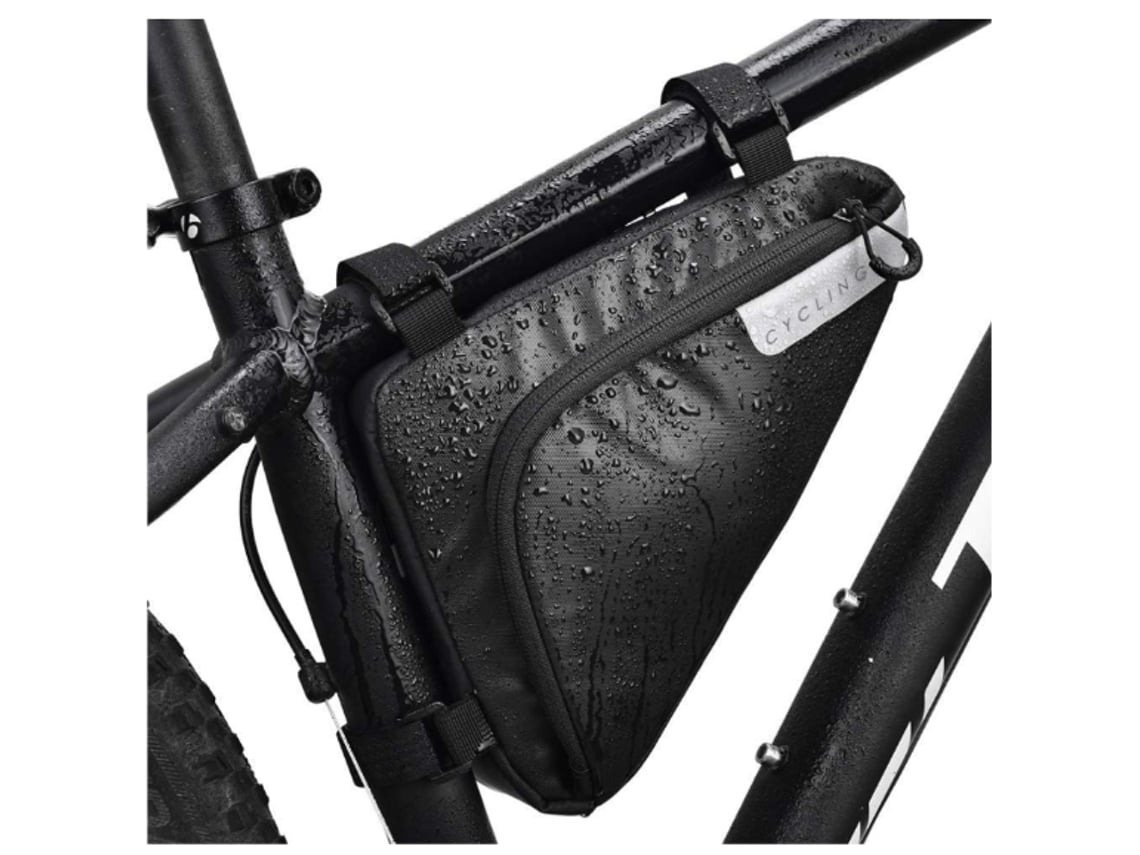 Bolsa para bicicleta, accesorios para bicicleta, regalos de ciclismo para hombres, color negro, SAISIYIKY