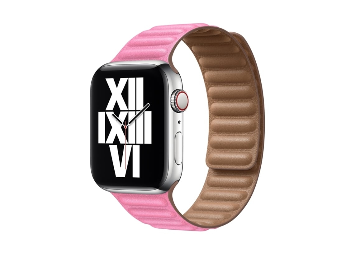 Correa para Apple Watch 42/44 y 45 mm con Eslabones Magnéticos Rosa