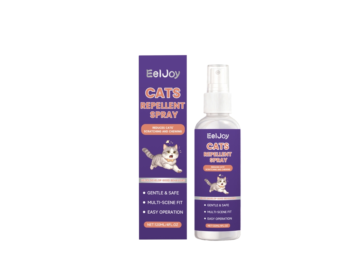 Spray antiarañazos y antimordeduras para gatos.