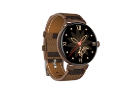 Reloj inteligente deportivo de 1,45 pulgadas, resistente al agua, color marrón Bestvite