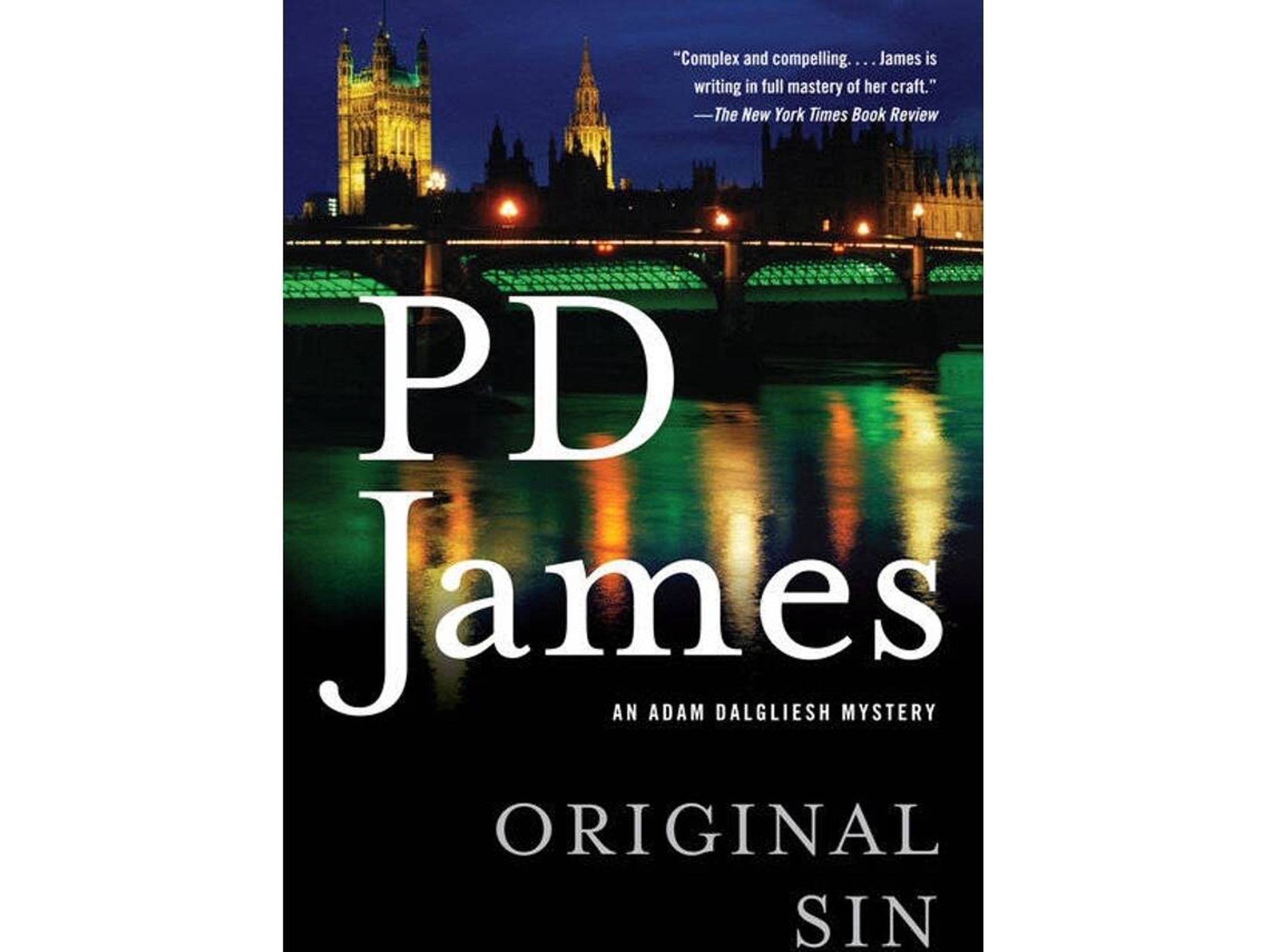 Libro Original Sin de P. D. James