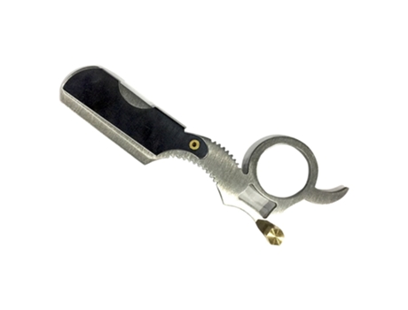 Ferramenta de barbear sobrancelha para corte de cabelo, barba, depilação manual, suporte para cortador de cabeleireiro[Sem Tinta]