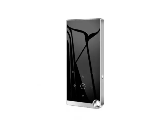 Reproductor Mp3 Con Bluetooth, Pantalla De 2,4 Pulgadas, Radio Fm Y Reproductor De Vídeo Mp4, Color Plata, Tommy01