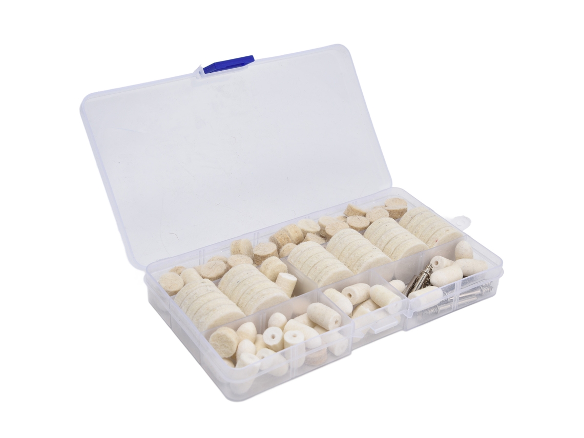 Kit De Discos De Pulido Y Lijado Con Accesorios De Mandril Para Herramientas Rotativas Y Brocas.
