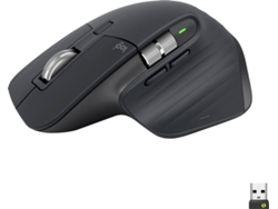 Ratón LOGITECH MX Master3S (Bluetooth - 8000 dpi - Negro)