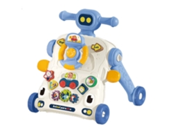 Andador convertible para bebé con volante divertido, color azul Sstrwgood