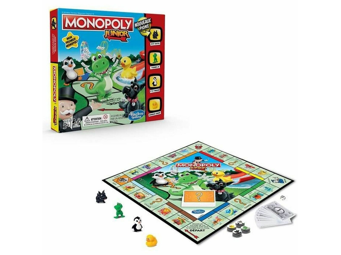 Juego Colectivo MONOPOLY  Junior  (Edad Mínima Recomendada: 5 años - Idioma: Francés)