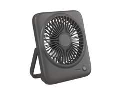 Ventilador Portátil 3 En 1 Con Batería Externa De 4000 Mah Y Puerto Usb (negro)