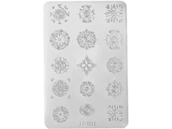 Hermoso Molde De Silicona Resistente Para Uñas Con Estampado Floral En Relieve 3d En Varios Tamaños.