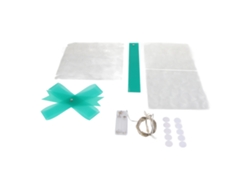 Conjunto 3 Caixas De Presente Iluminadas Natal Decoração Clássica Com Luz Cristal