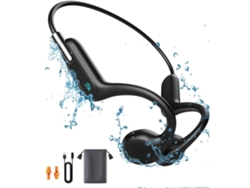 Auriculares Bluetooth De Conducción Ósea, Auriculares Abiertos Con Micrófono, Auriculares Para Natación Subacuática, 32 Gb De Mp3 Y 8 Horas De Usb