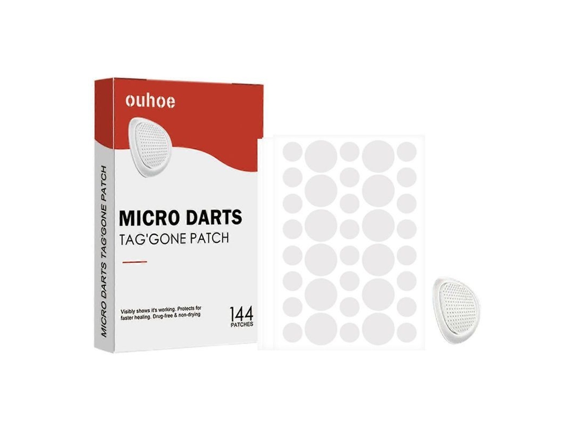 Parches Microdarts Para El Acné, Tag'gone Neutroera Blush, 144 Unidades, Invisibles, De Rápida Cicatrización.