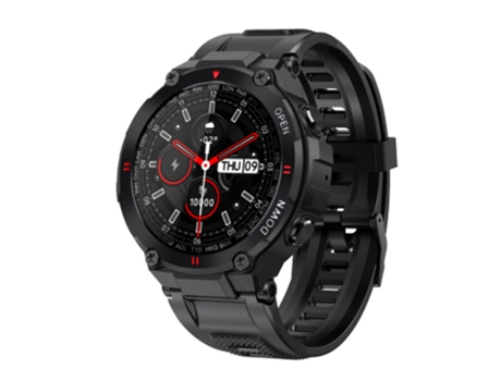 Smartwatch K22 Esfera Negra Correa Caucho 33Mm Smartwatch UNIVERSAL