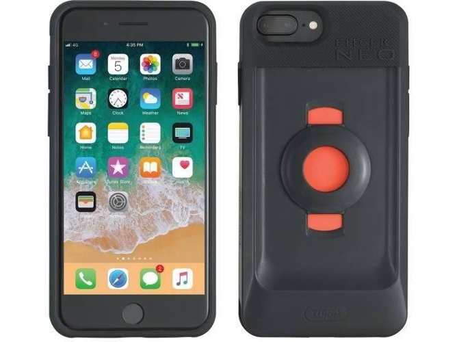 Funda iPhone 6 Plus, 6s Plus, 7 Plus, 8 Plus AUTRE FitClic Neo Negro