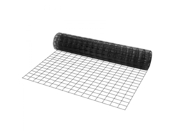 Malla metálica 1220x15240 mm con revestimiento vinílico para gallineros y jardines Tekmaquinas