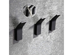 2026-ganchos Autoadhesivos De Aluminio Espacial Resistentes, Para Baño, Cocina, Ropa, Armarios, Sin Clavos, Carga Hasta 45 Lb