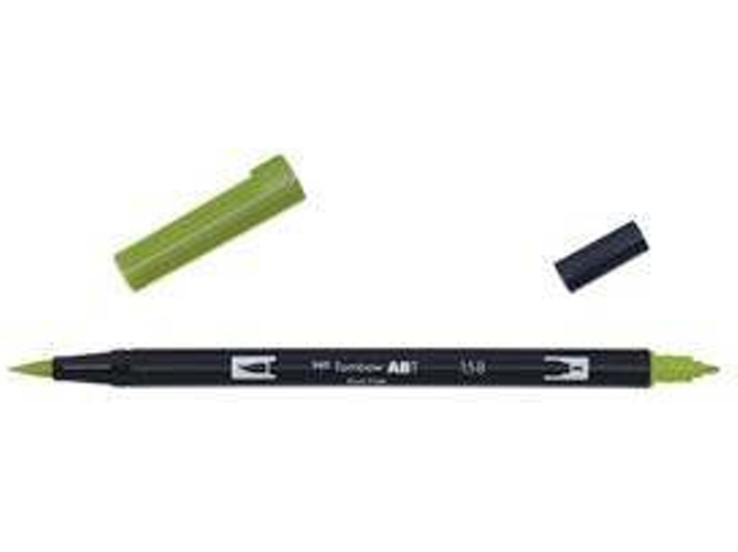Marcador TOMBOW ABT Dual Brush Pen Verde Aceituna Oscuro