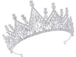 1 Pieza Corona Nupcial Elegante Tiara Para Boda Accesorio Nupcial Chic Para Fiesta Y
