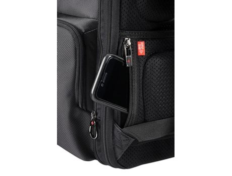 Mochila c/ Rodas para Portátil 17.3'' Preta
