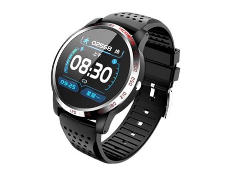 Reloj inteligente para hombre, resistente al agua IP68, reloj deportivo de fitness, negro VEANXIN