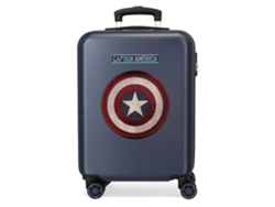 Maleta de Cabina MARVEL Captain America Azul (38x55x20cm - 34 L)