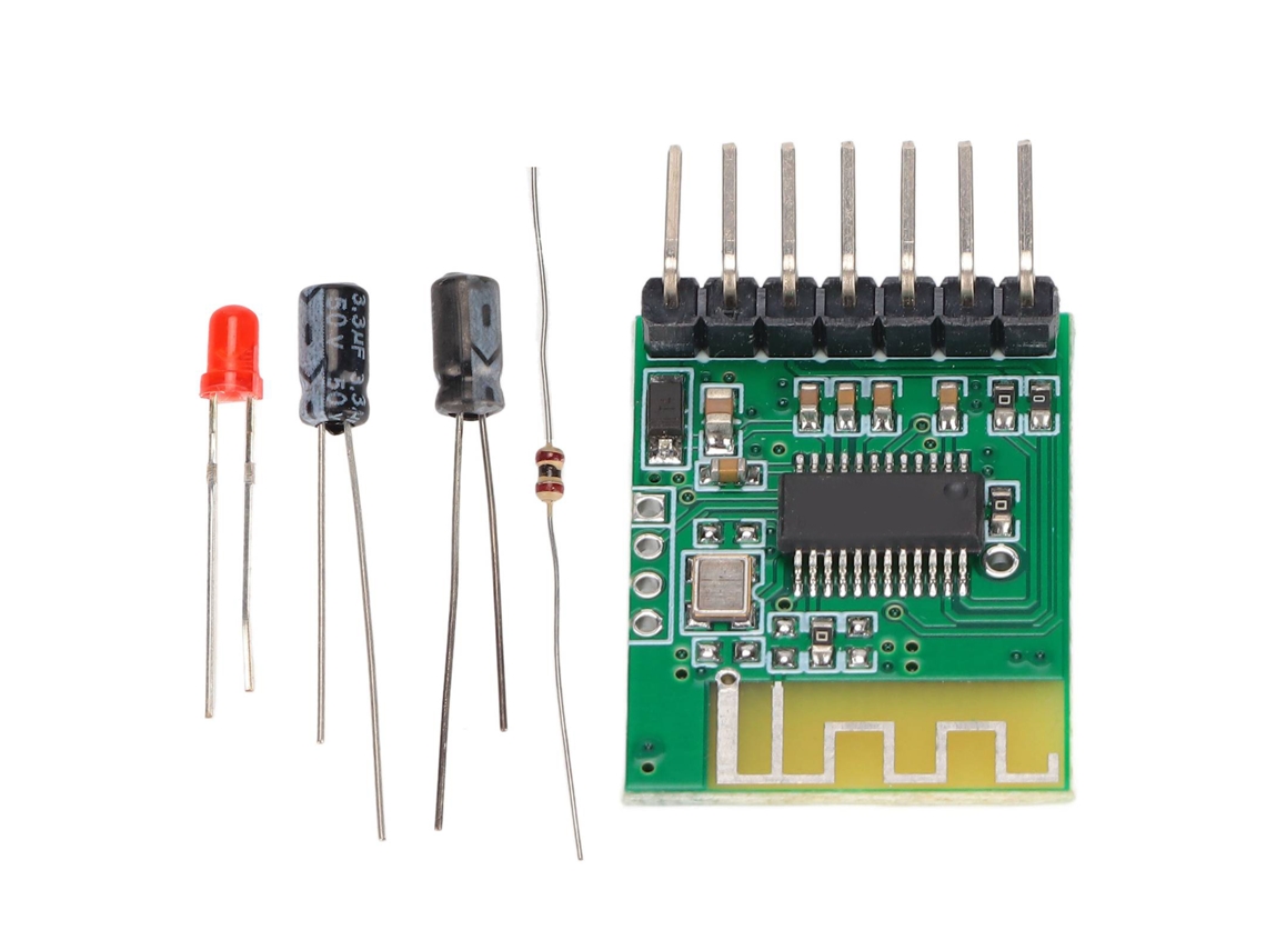 Yncm2026-módulo Receptor De Audio Inalámbrico 7pin Con Indicador Led Para Diy 5v Estéreo
