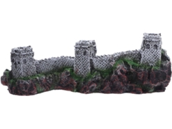 Figura Miniatura De Resina De Arquitectura China Para La Decoración De Bonsáis.