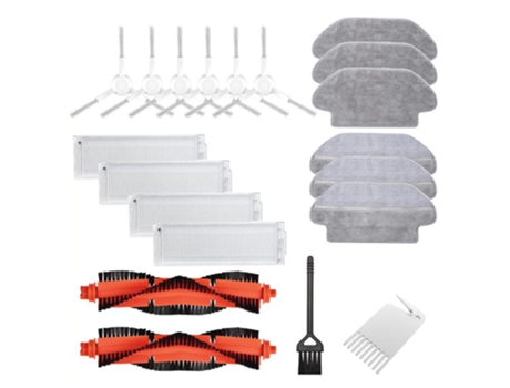 Cepillo Lateral principal, tela filtrante Hepa para Xiaomi Mijia Mi Robot aspirador Pro Stytj02Ym, limpiador robótico para Conga 3290 3490