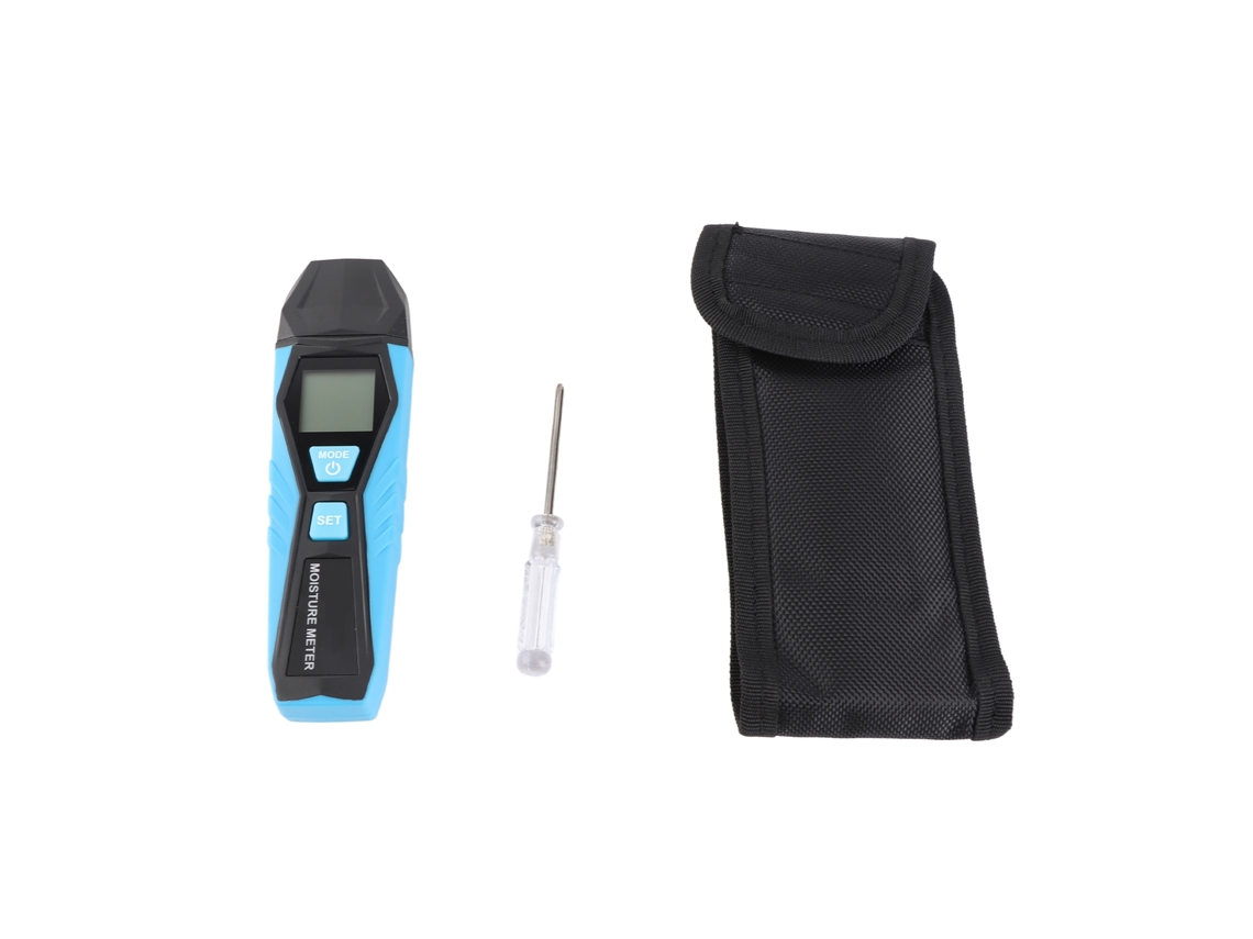 Medidor De Humedad De Madera Portátil Con Pantalla Lcd Digital Para Medir La Humedad Y La Temperatura De La Madera.