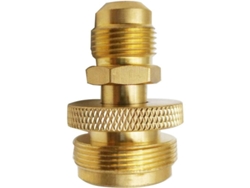 Adaptador Regulador Para Cilindro De Propano De 1 Lb Para Conexión Con Abocardado Macho De 3/8".