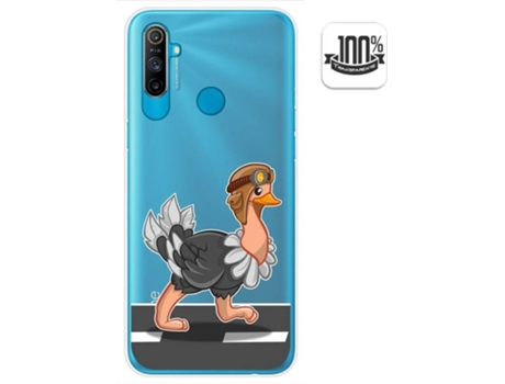 Carcasa Realme C3 TUMUNDOSMARTPHONE Avestruz Multicolor