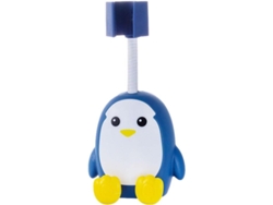 Soporte De Ducha De Pared Penguin Design | No Requiere Perforación | Giro De 360° | Abs Duradero