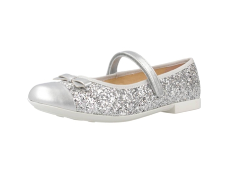 Zapatos de Niños GEOX Jr Plie Plateado (35)