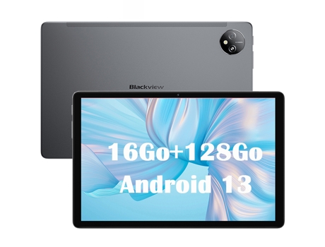 Tablet BLACKVIEW Tab 80 (10.1" - 16 GB RAM-128GB/SD 1TB - ID Facial - 5G Wifi - SIM Doble - Gris)