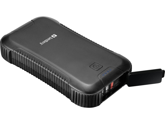 Powerbank SANDBERG Survivor (30000 mAh - USB - MicroUSB - Negro)