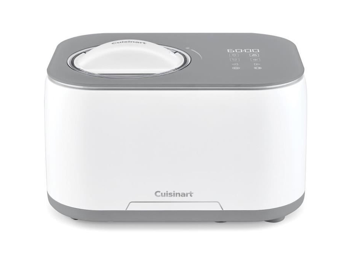 Heladera Cuisinart Ice90e, capacidad de 950 ml, preparación rápida en 40 minutos, 100 W