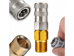 Conector rápido M22 de acero inoxidable – Alta precisión | Acero inoxidable | Para hidrolimpiadoras de alta presión