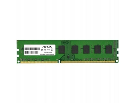 Memória Ram AFOX Ddr3 1600 Udimm Cl11 4 Gb