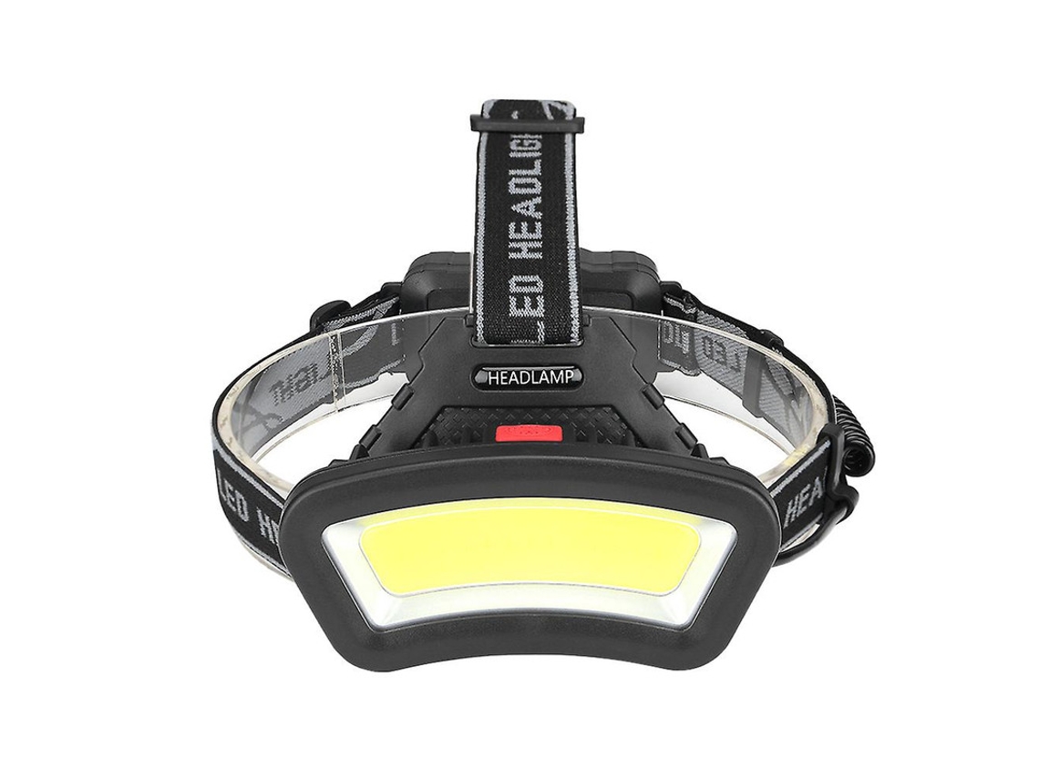 Faro Delantero Led Ligero Y Versátil Con Múltiples Modos Para Actividades Al Aire Libre (negro)