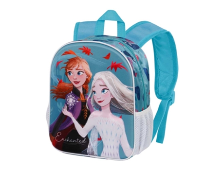 Frozen 2 Enchanted Mochila 3D Pequeña, Azul