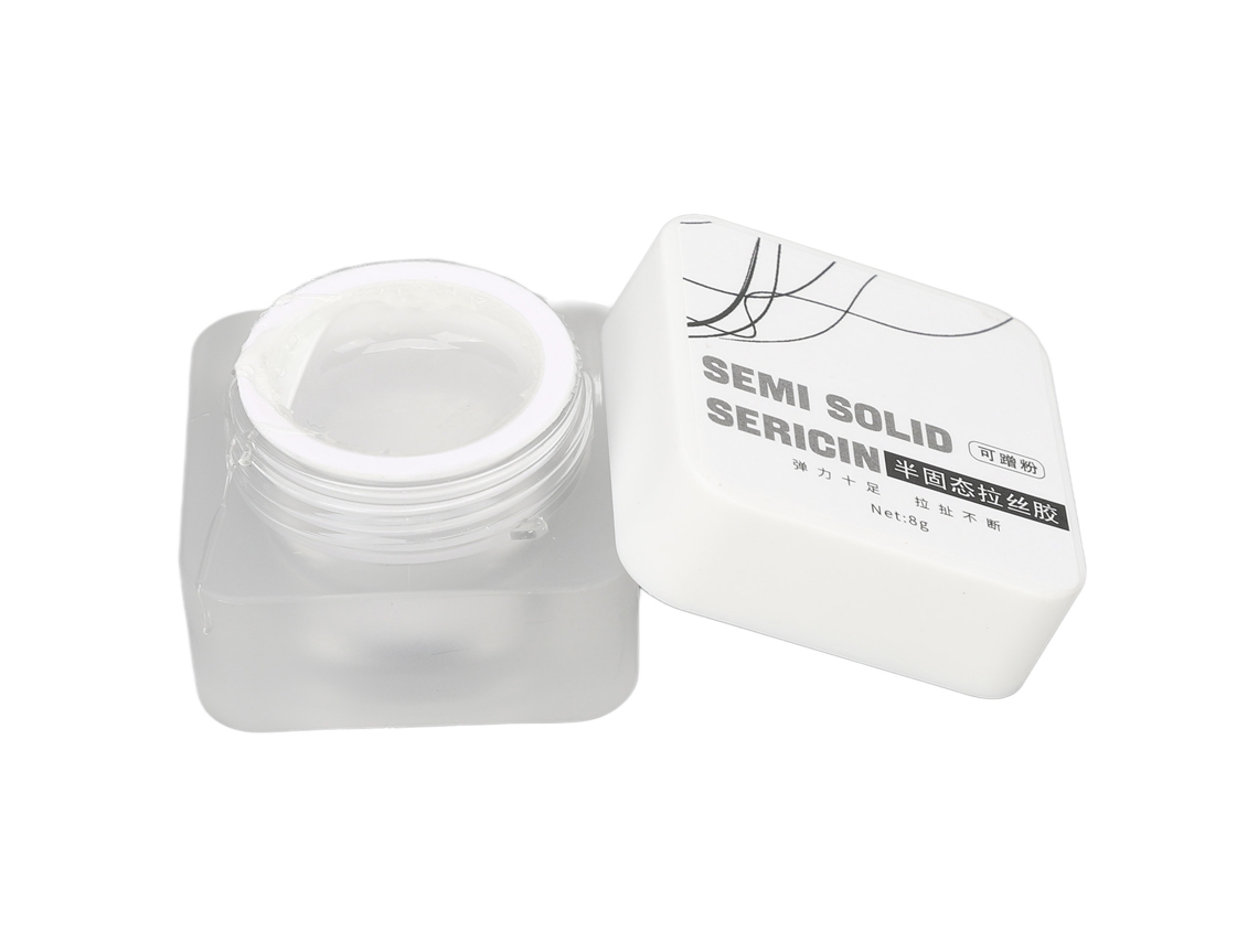 Esmalte de uñas en gel para modelar, transparente, sólido, liso, de larga duración, para manicura con luz.