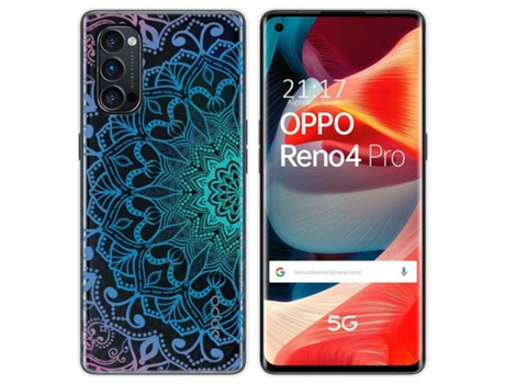 Carcasa Oppo Reno 4 Pro 5G TUMUNDOSMARTPHONE Dibujos Transparente