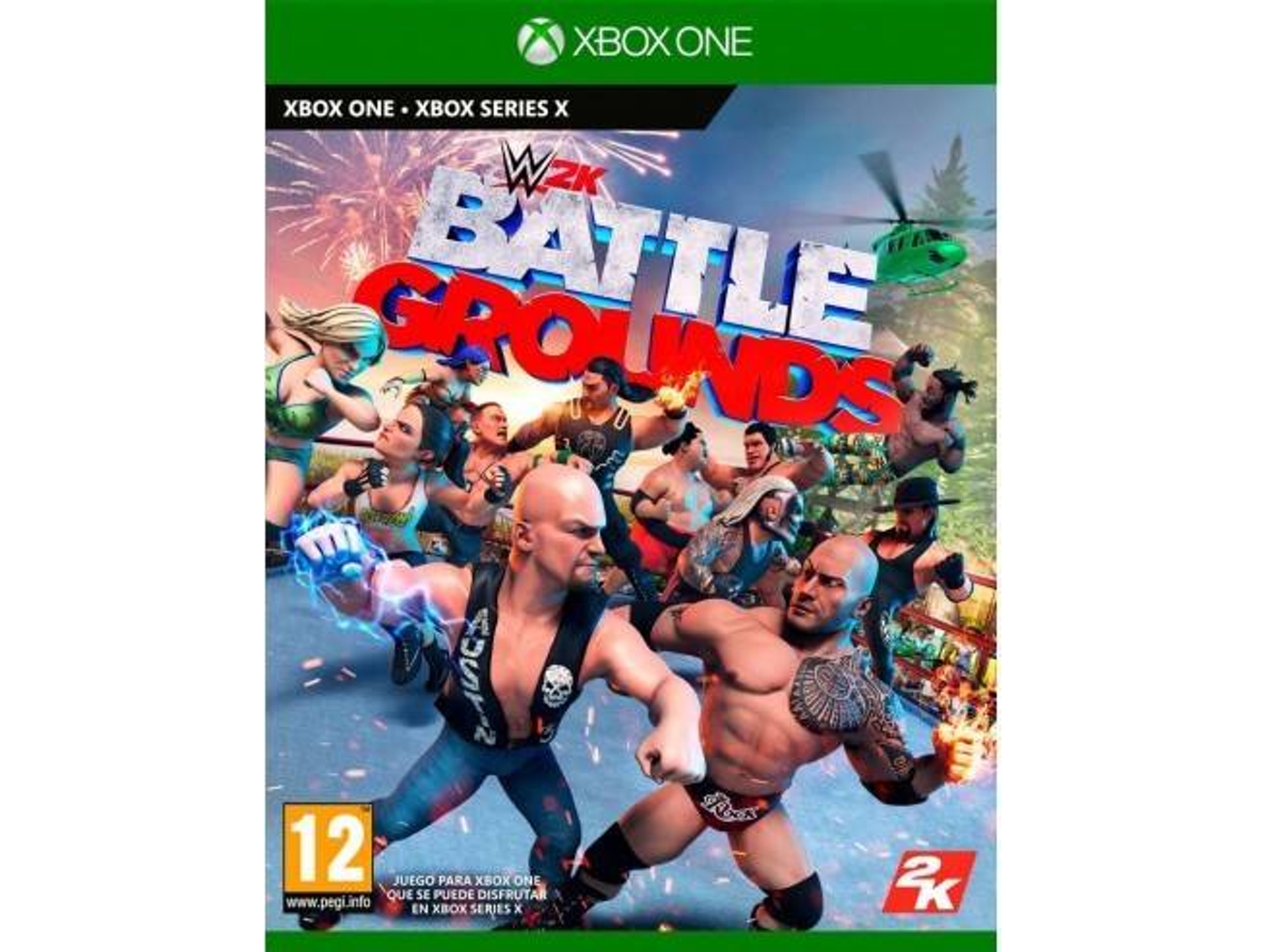 Juego Xbox One WWE 2K Battlegrounds (Lucha - M12)