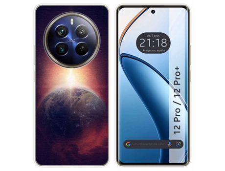 Funda Diseño Tierra para Realme 12 Pro 5G / 12 Pro Plus 5G TUMUNDOSMARTPHONE Silicona Multicolor