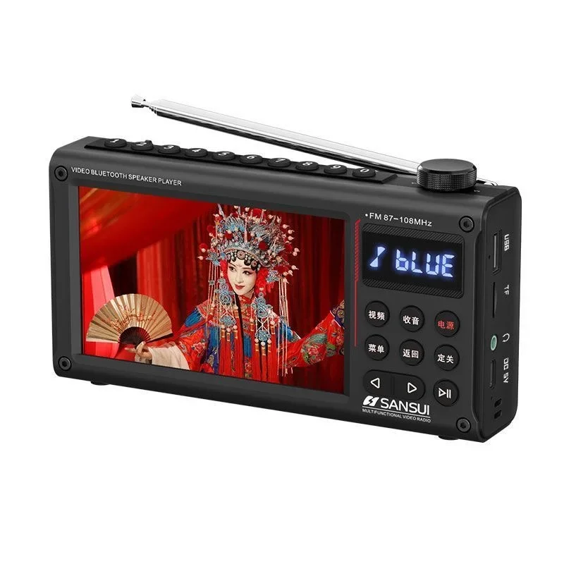 (gris) Altavoz Bluetooth Con Tarjeta De Sonido F69 De Alta Gama