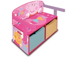 Banco Almacenaje Infantil PEPPA PIG 69658 (Rosa)