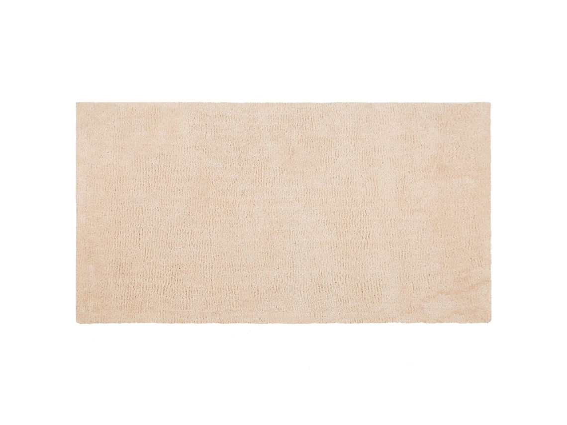Alfombra BELIANI Demre de Poliéster Beige 80x150