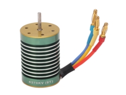 Motor Brushless Rc Impermeable 9t 4370kv Con Eje De 3,17 Mm Para Coches Rc A Escala 1/10 De Wltoys Traxxas