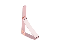 Pinza para mantel Primerox de acero inoxidable color oro rosa