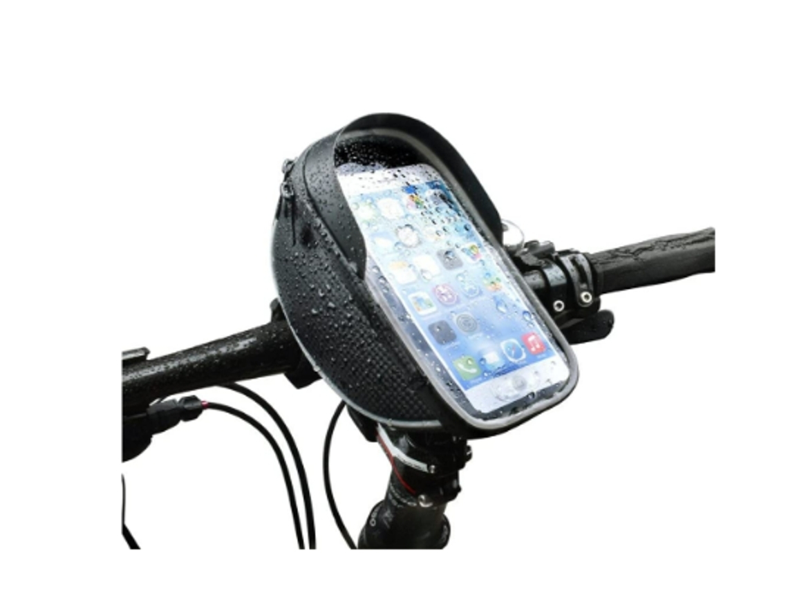 Bolsa para manillar de bicicleta impermeable Gusshious.